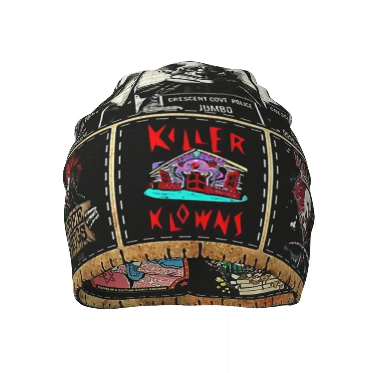 Retro Fashion Killer Klowns Men and women Knitted Hat Beanies Hat For Men And Women Print Bonnet Hats