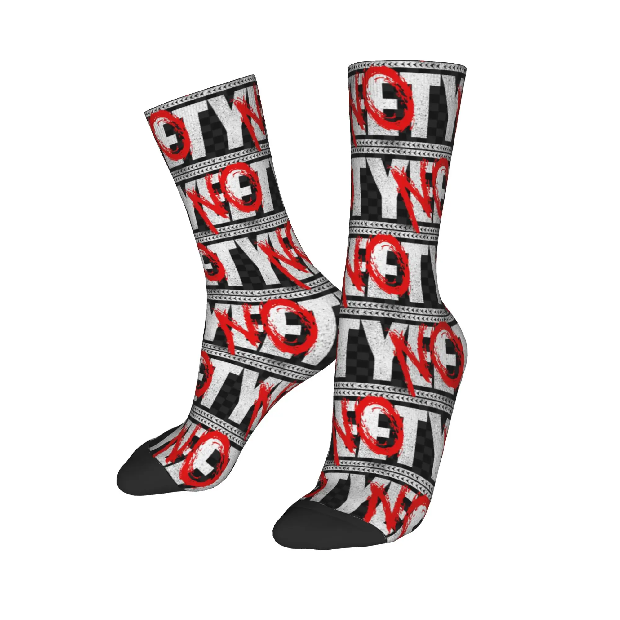 Custom Jey Uso Yeet New Fashion  Men Women Crew Socks Unisex Fun Hot Spring Summer Autumn Winter Dress Socks