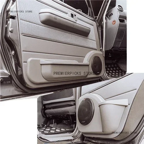 4 قطعة الجبهة الخلفية باب السيارة المتكلم القرون لتويوتا لاند كروزر 70 سلسلة LC70 76 78 79 LC76 LC78 LC79 اكسسوارات #4