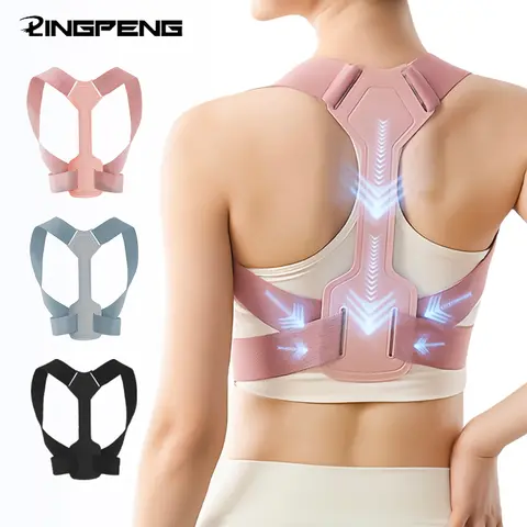 Invisibility Breathable Posture Corrector Belt Adjustable Rectify Posture Back Support Belt Back Neck Brace Posture Training