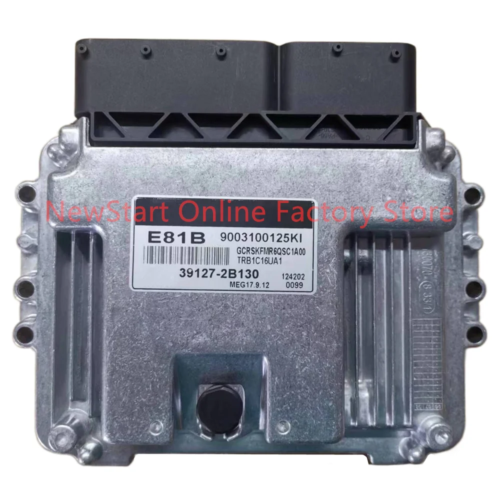 

39127-2B130 New ECU Original Car Engine Computer Board Electronic Control Unit Fit for E81B MEG17.9.12