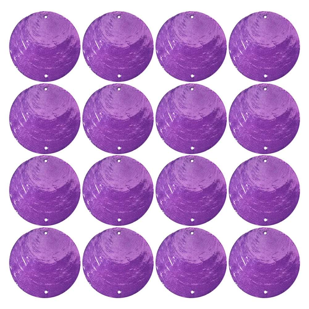 

50Pcs Dyed Natural Shell Connector Charms Flat Round Links Pendants for DIY Necklace Earring Bracelet Jewelry Making 50x0.8mm