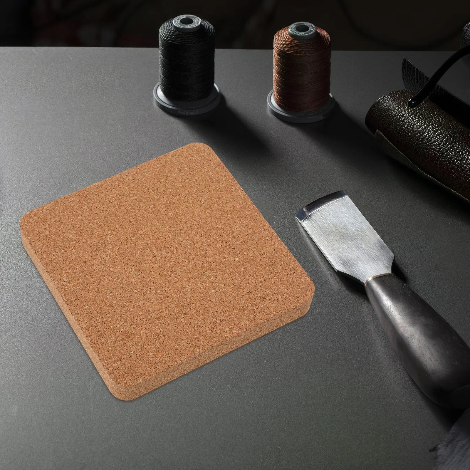 

Crafting Punch Pad Sturdy Wooden Base for Accurate Hole Punching in Goods Portable Cutting Mat for Home Or