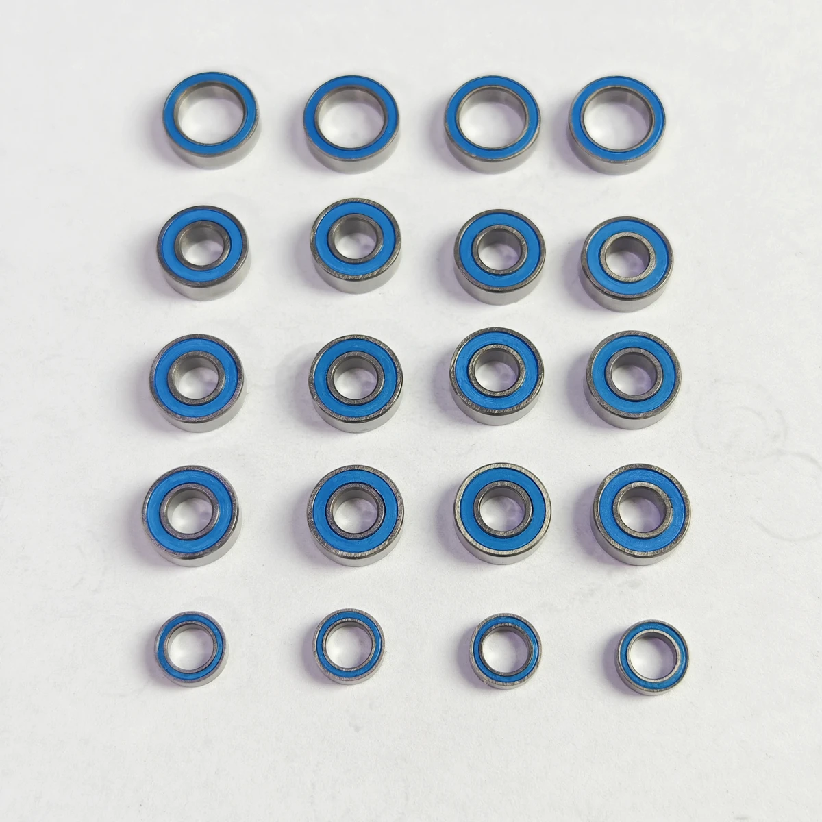 

20Pcs Rubber Sealed Ball Bearing Kit for TAMIYA TT01 TT01D TT01E TT02B KIT RC Car