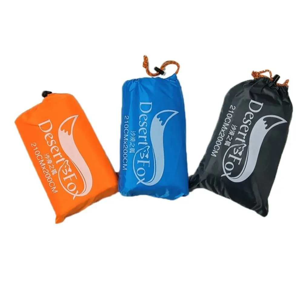 

Portable Waterproof Tent Floor Tarp Oxford Cloth PU Coating Picnic Mat with Sack Multifunction Camping Ground Mat For Travel