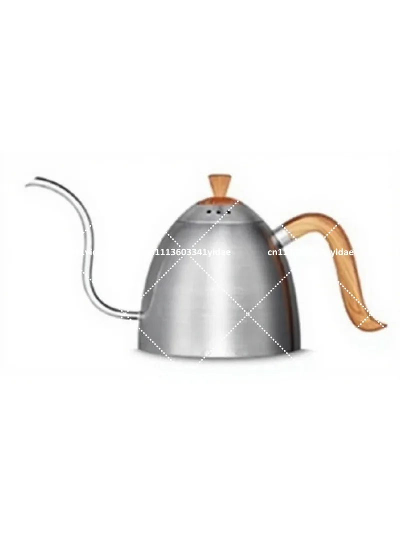 Stainless Steel Pour Over Coffee Dripper, Hanging Ear Drip Filter, Slender Spout Tea Brewer, Induction Compatible Pot