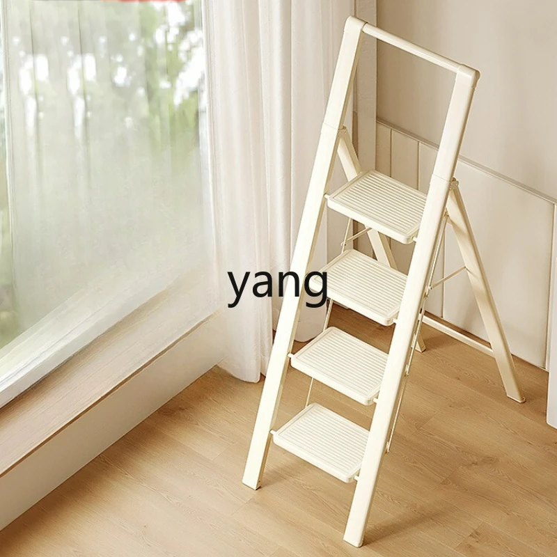 

LTT household folding ladder telescopic herringbone ladder indoor multi-function thickened four-step ladder