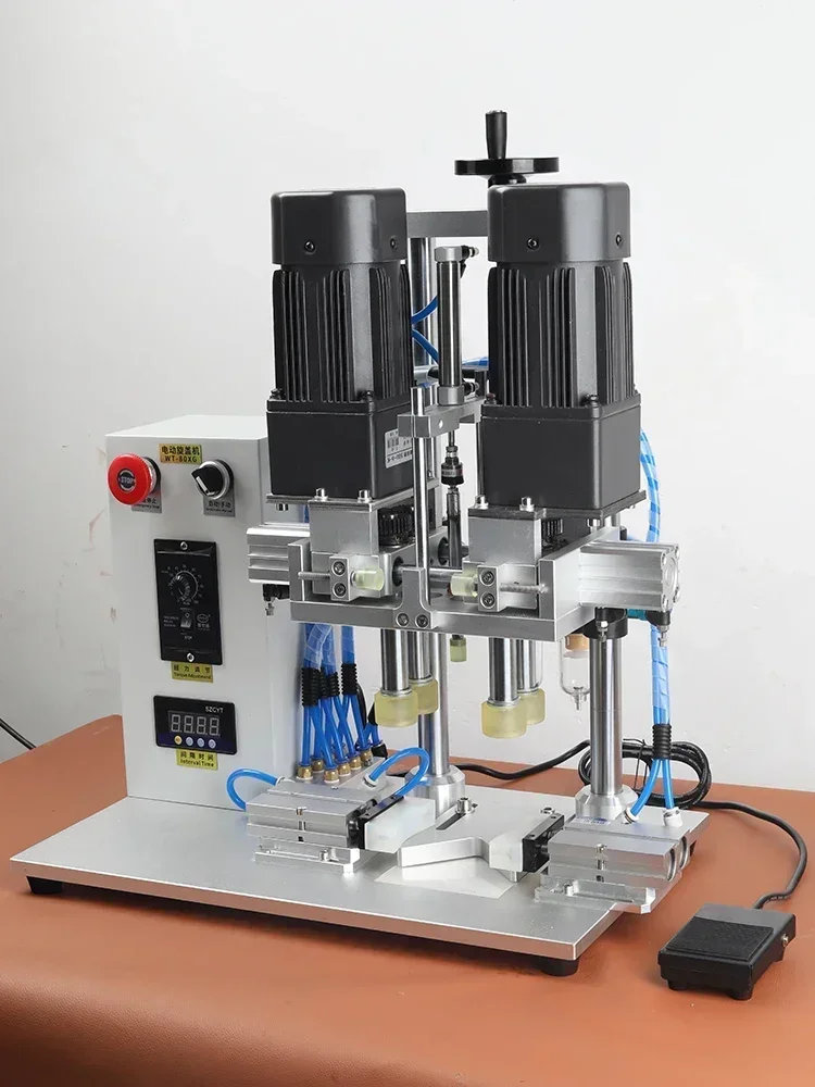 Bestselling Fully automatic capping machine, wrench type duck stopper bottle melting machine