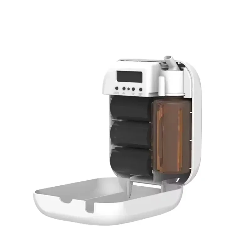 

In stock Hot Sale Toilet Bathroom Strong Life Battery Powered Wall Mounted Mini Fragrance Oil Diffuser Waterless Scent Diffuser