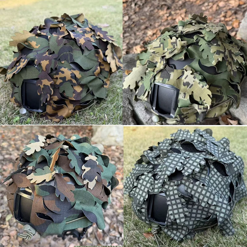 

FAST Helmet Cover US4CES Mexican Marine Camouflage 3D Laser Cut Cap DNC M81 WL SS LETO customed camo