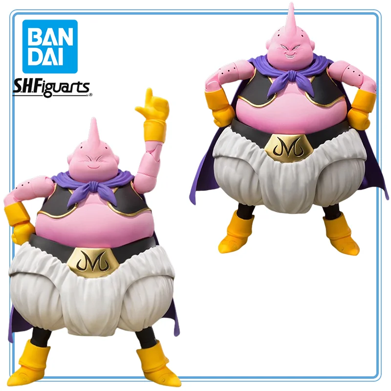 

BANDAI Original Dragon Ball Z Majin Buu Fat S.H.Figuarts Anime Cartoon Garage Kit Action Figure Gifts Toys Model