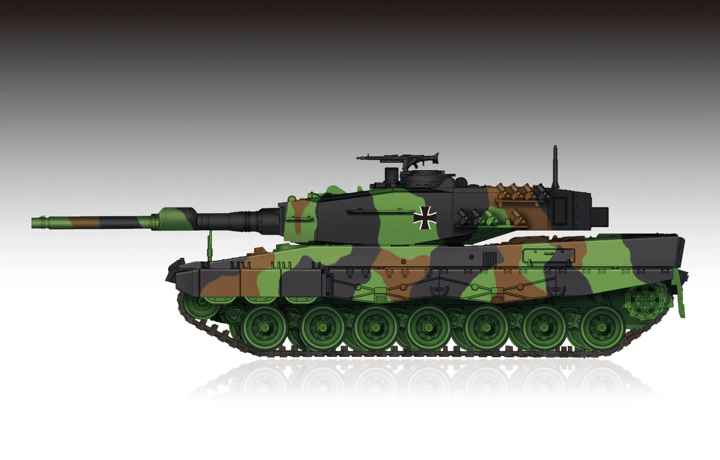 

Немецкий Leopard2A4 фотографический набор Trumpeter масштаб 07190 1/72