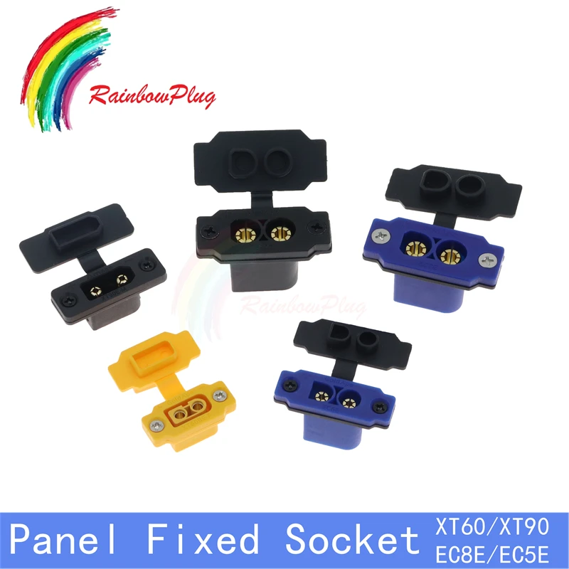 Quick Charge Mountable Plug XT60BE-F XT90E-M EC5E-M XT60E-M XT60E-F XT60C-M XT60EW-M With Cover High Current XT90 Connector