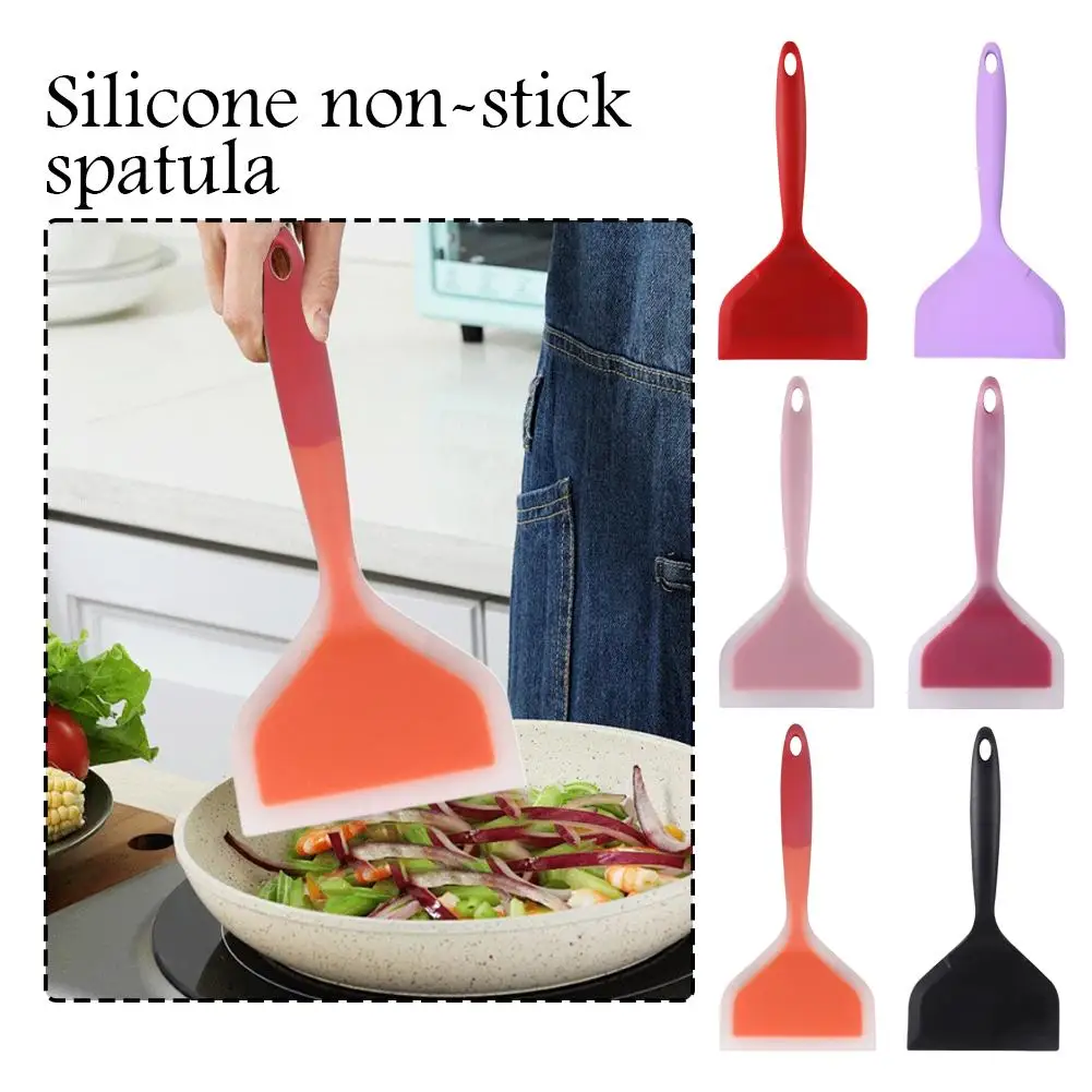 

Silicone Spatula Non-stick Pan Wide Mouth Yuzi Burning Kitchen Egg Wholesale Pancake Spatula Silicone Spatula Accessories F A8V4