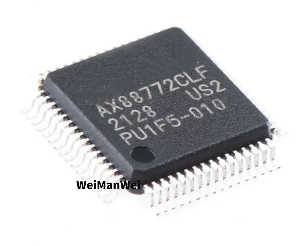 Paquete de 3 piezas Ax88772Clf Lqfp-64 Asix en stock, chip de control Gigabit Ethernet, semiconductor