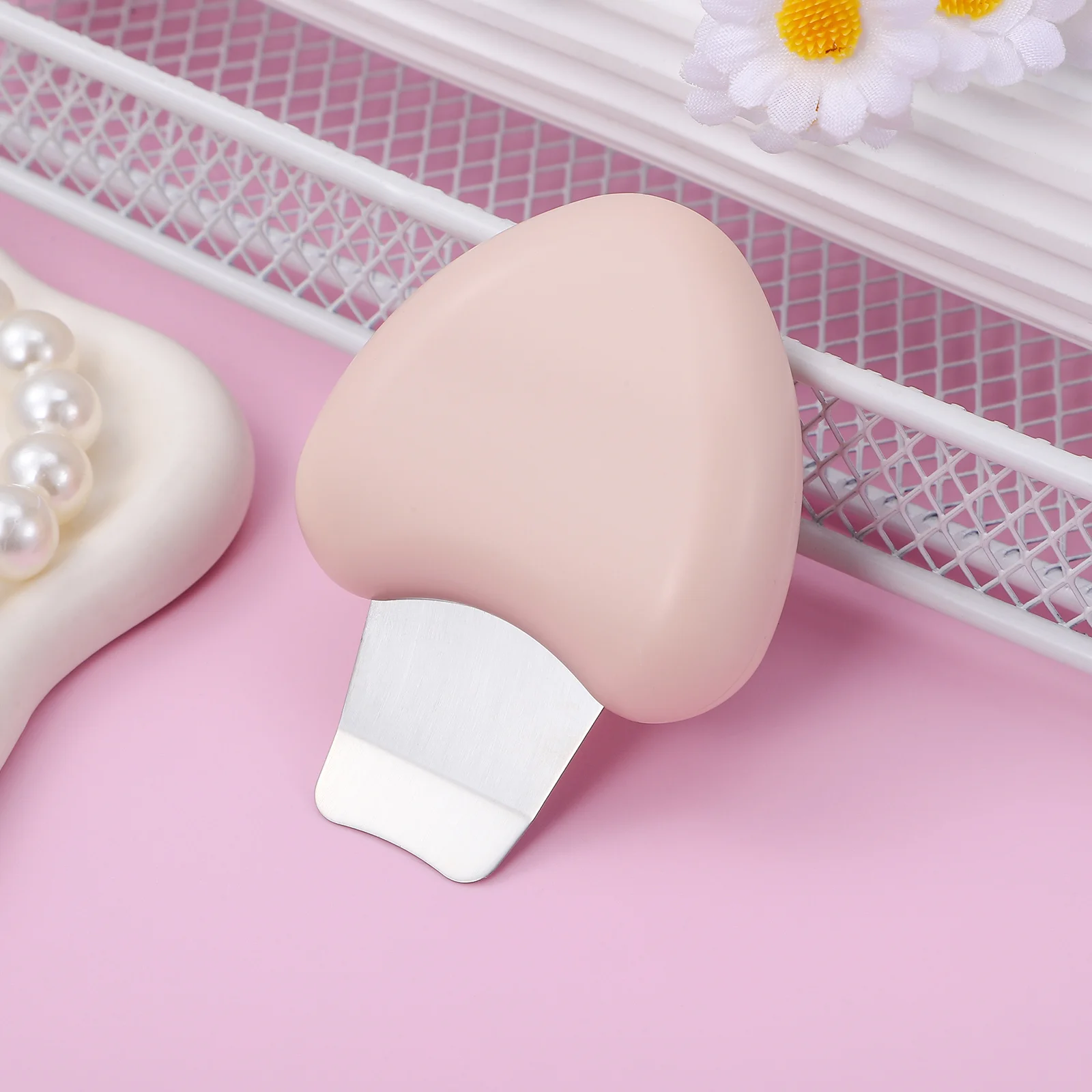 Grattoir pour le visage, épurateur de peau, spatule, nettoyage en profondeur des pores, outil d'extraction de sébum, nettoyage du visage et du nez