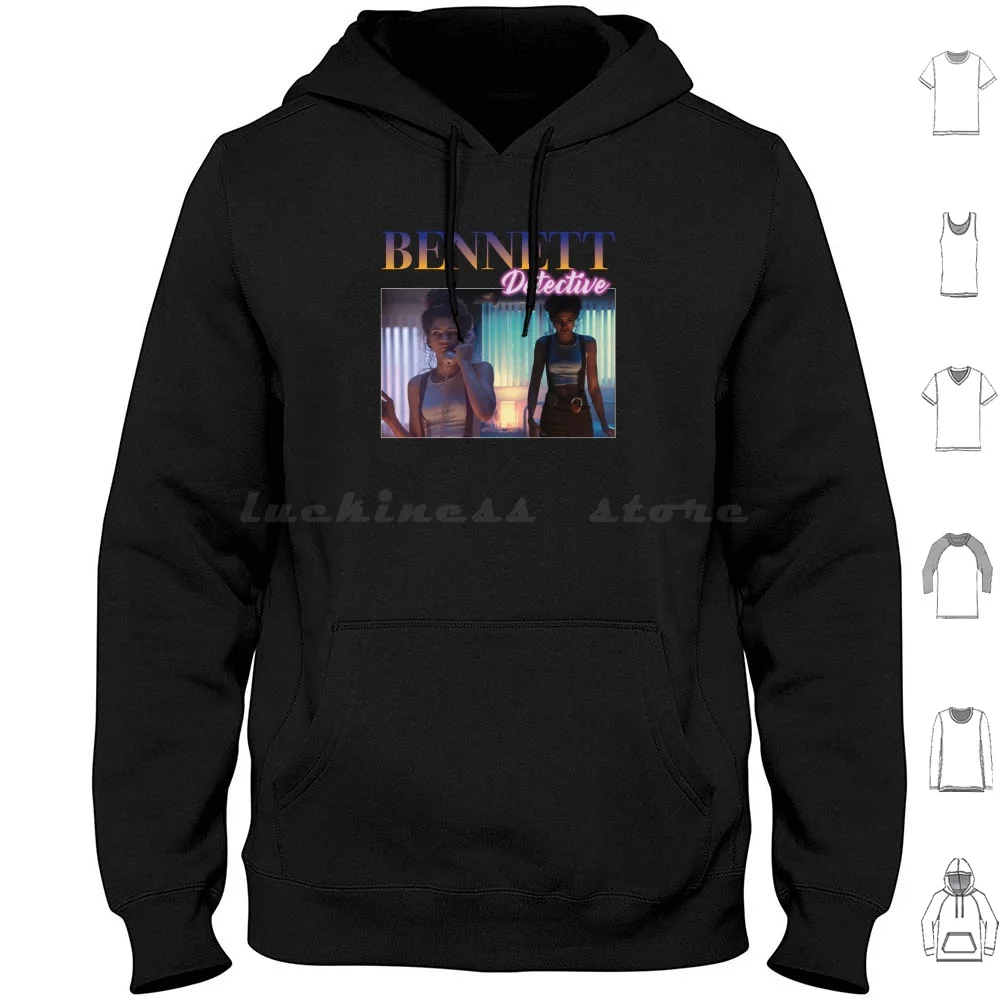 Bennett Detective-Euphoria Hoodies à manches longues Euphoria Rules Labios Tattoo Zendaya Rue Jules Hunter Schafer Bennet