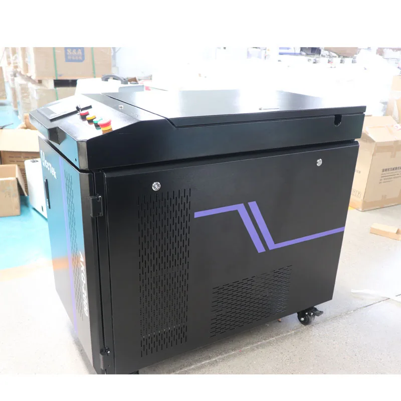 

High Efficiency 1000w Fiber Laser Cleaning Machine Lazer Rust Removal Cleaning Machine