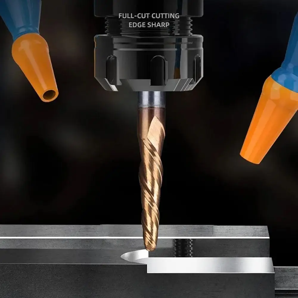

Wood Milling Solid Carbide Tapered Ball Nose End Mill Tapered Ball Nose Spiral CNC Carving Bit Endmill