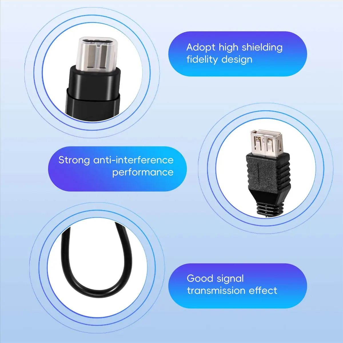 # Best Choice For USB CABLE - Female USB to Original Adapter Cable Convertion Line