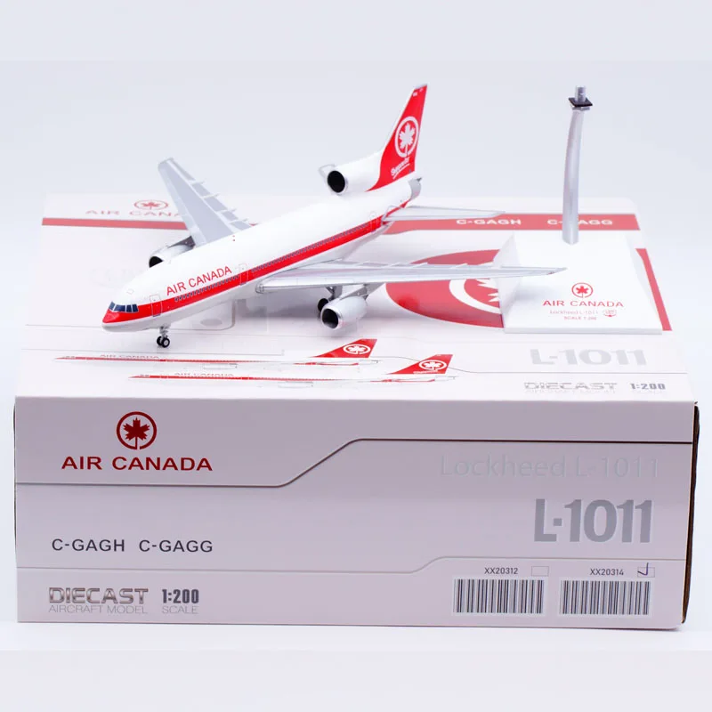 XX20314 Alloy Collectible Plane Gift JC Wings 1:200 Air Canada Lockheed L-1011-500 TriStar Diecast Aircraft Model Jet C-GAGG