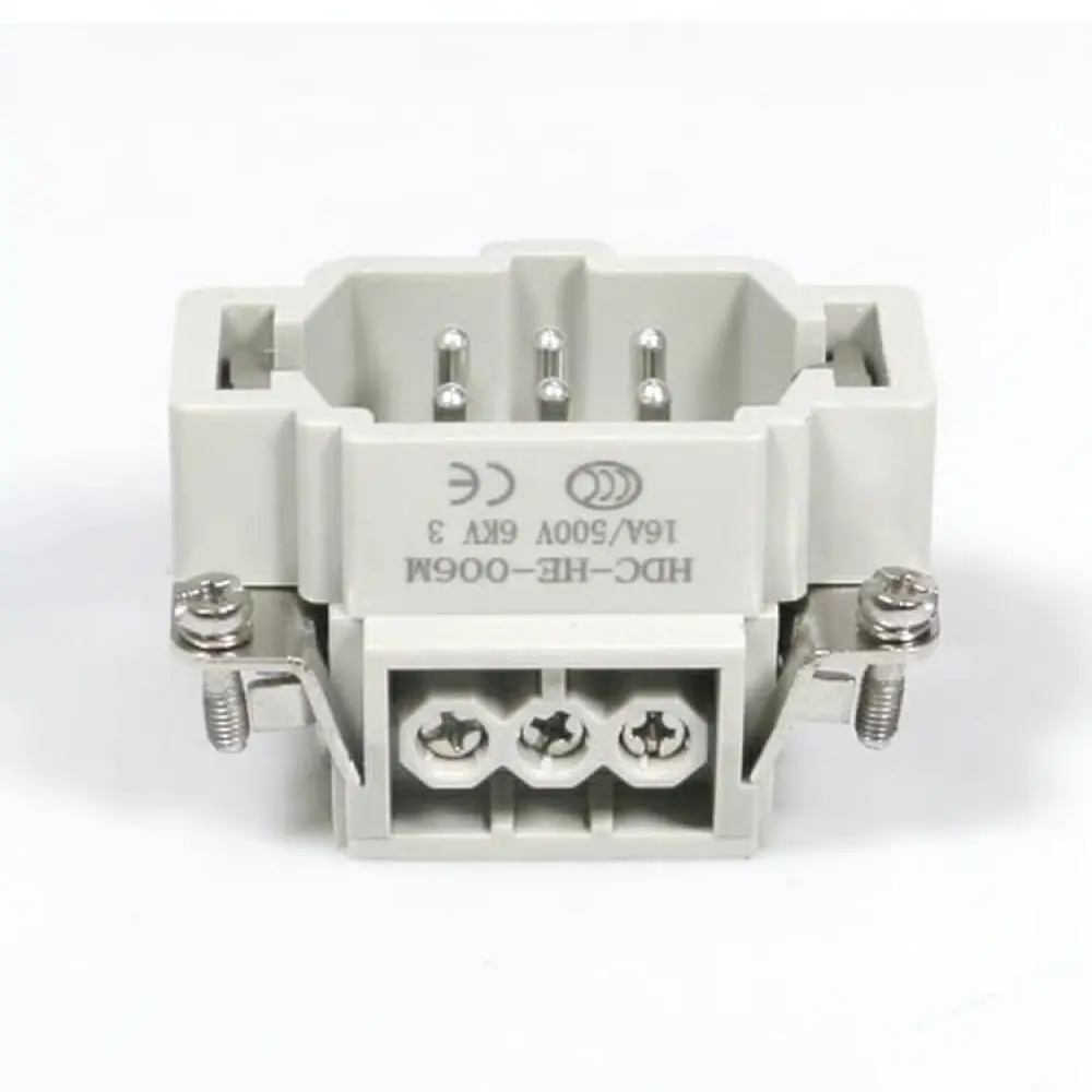 Industrial Electrical Heavy Duty Connector For Kono Rectangular Plug Socket Module Automated Production Machinery Hardware