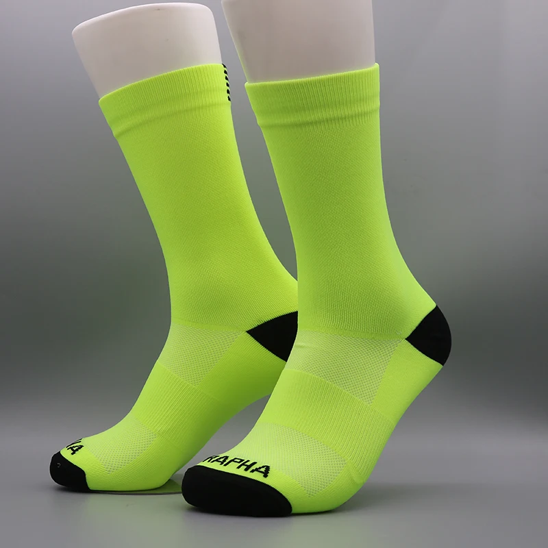 Calcetines Ciclismo Professionele Rapha Sport Fietsen Sokken Mannen Vrouwen Ademende Road Fiets Sokken Outdoor Sport Racing Sokken