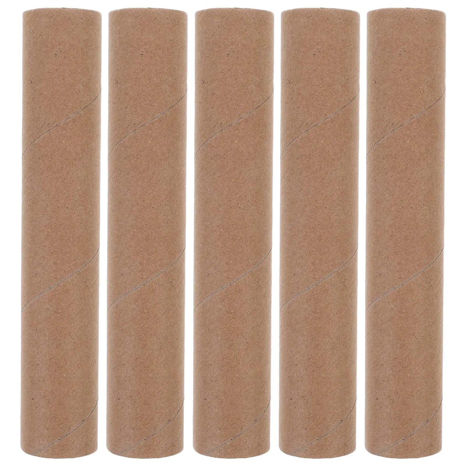 

Набор из 5 картонных цилиндрических тубусов для рукоделия, контейнеров для почтовых отправлений и плакатов