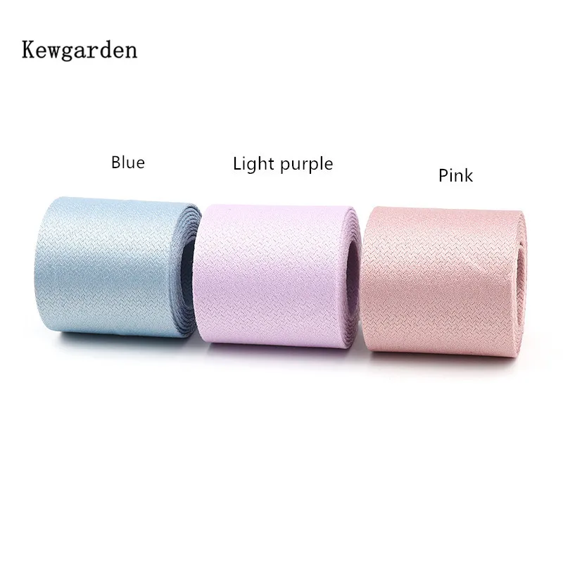 DIY Solid Color Matte Pressed Cloth Strip Handmade Ribbon Bow Tie Necktie Hair Accessories Material Handmade Necklaces 11 Yards