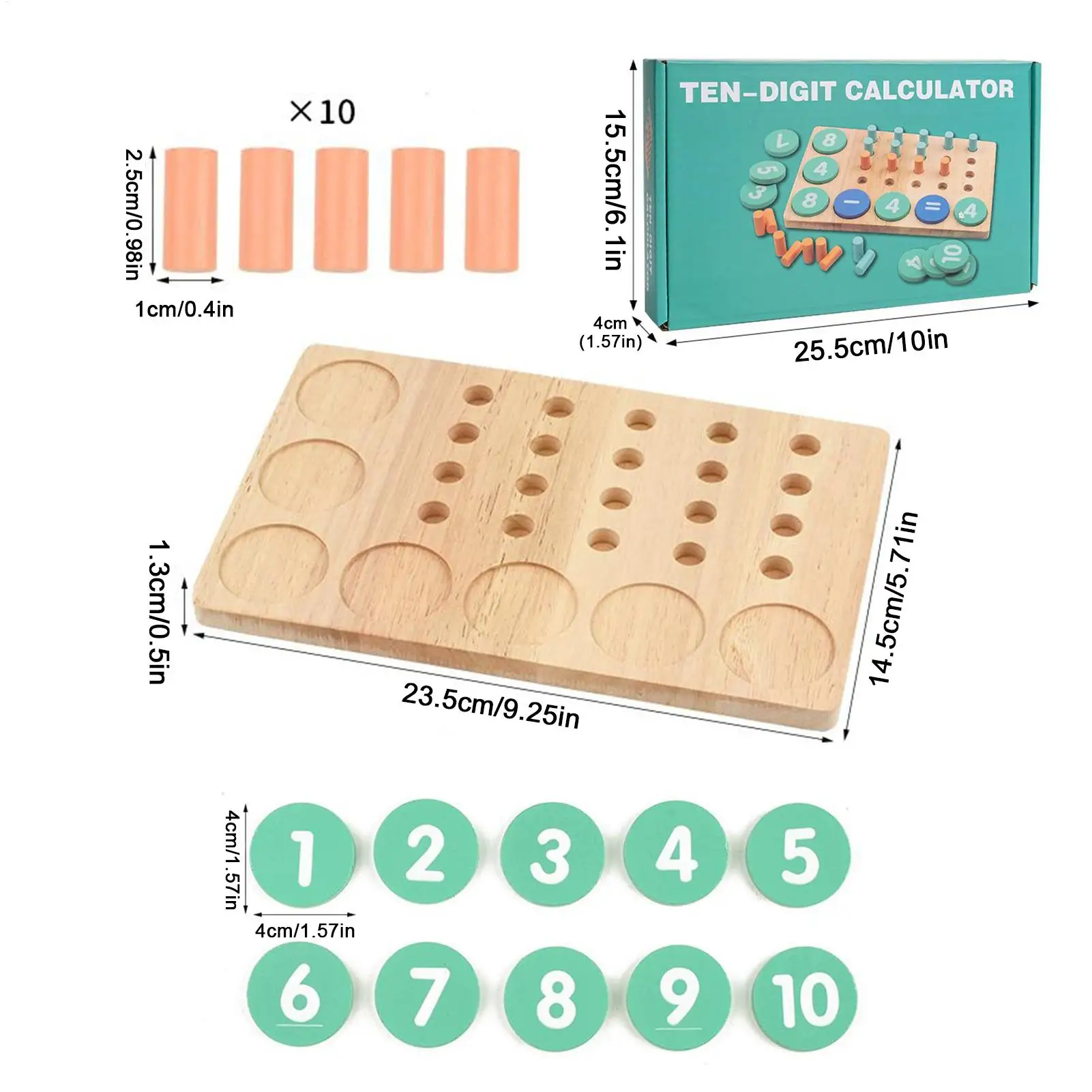 ของเล่นนับจำนวน คณิตศาสตร์ การเรียนรู้ ครูช่วยสอน การบวกและการลบ เกมคณิตศาสตร์สำหรับเด็กอายุ 5-8 ปี