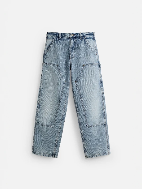 New Spring Summer Men's Denim Jeans Multi-Color Waed Straight Leg ket Decorated Casual Cotton Trousers Faionable Urban...