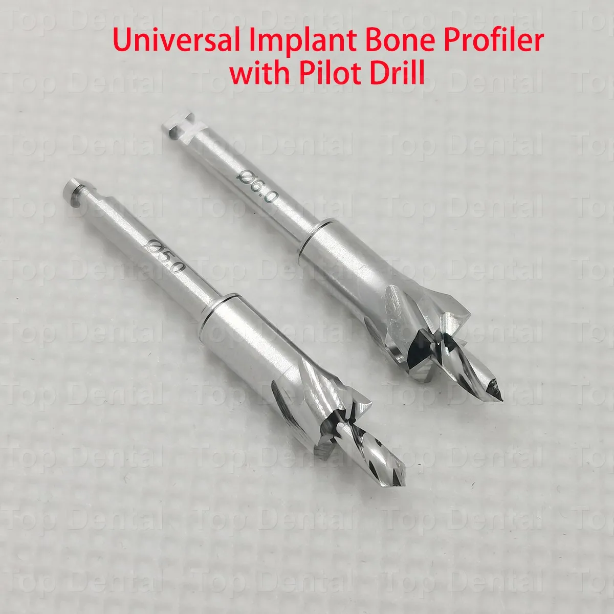 Implant Bone Profiler Grinding bur with Pilot Drill Dental Surgical Instrument for Hiossen OSSTEM Dentium ITI  MIS