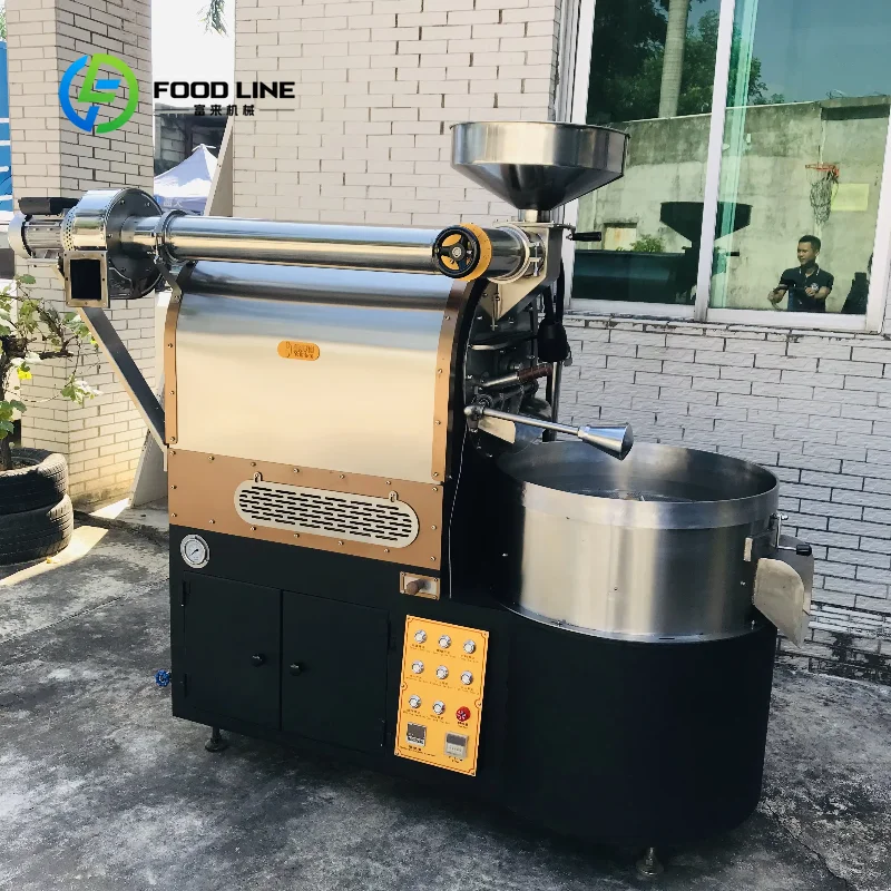 custom dual‑power bean roasting drum 600g batch steel digital thermal adjust for home coffee craft enthusiast business buyers