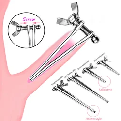 Metal Adjustable Horse Eye Dilator Urethral Catheter Penis Plug Stimulator Masturbation Bdsm Ejaculation Delay Sex Tool For Men