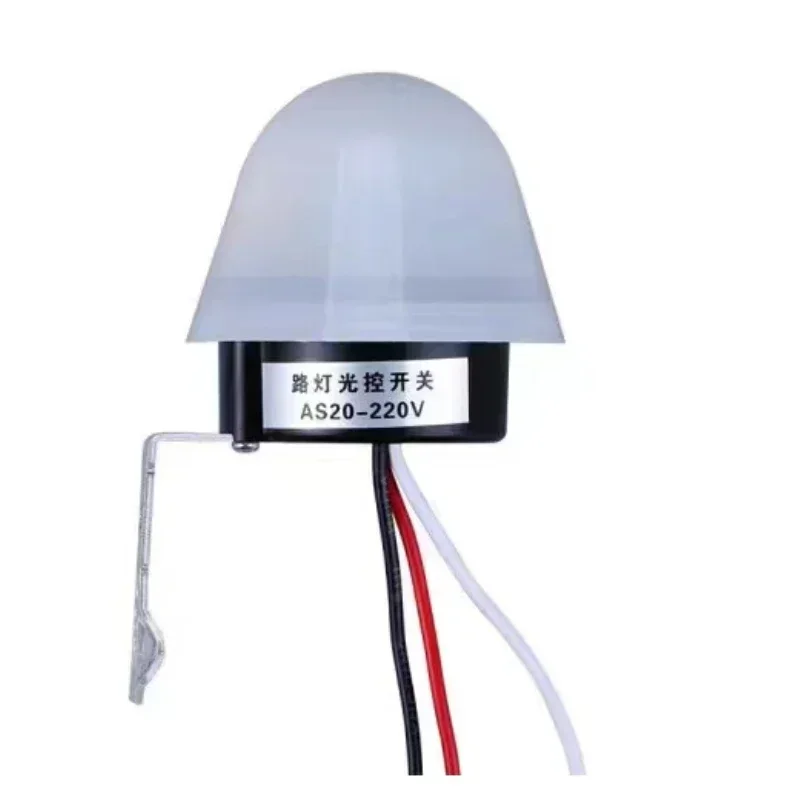 Automatic Auto On Off Photocell street Light Switch DC AC 220V 50-60Hz 10A Photo Control Photoswitch Sensor Switch AS-10