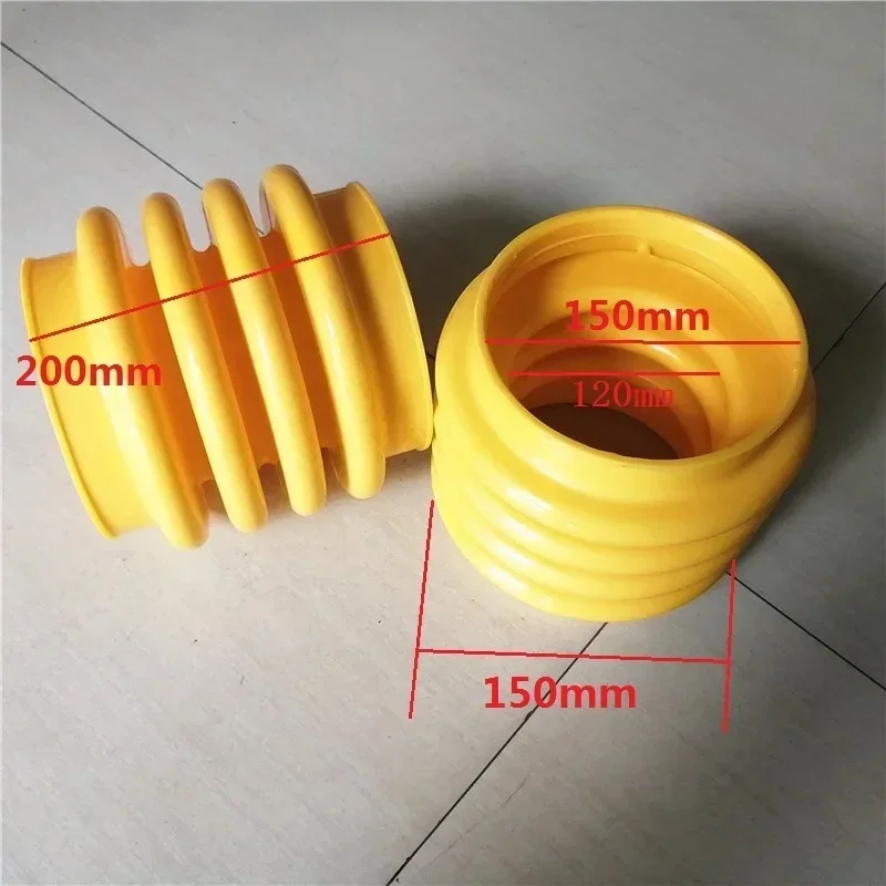 

15cm Rammer Jumping Jack Bellow Boot For Japan KASHIYAMA Robin Bellows Wacker Compactor Tamper Power Tool Polyurethane tamping