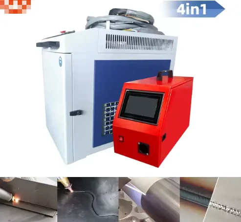 Industrial Automatic Handheld Laser Welding Machine Max Spot Welding Cutting & Cleaning Rust With Core Bearing Components