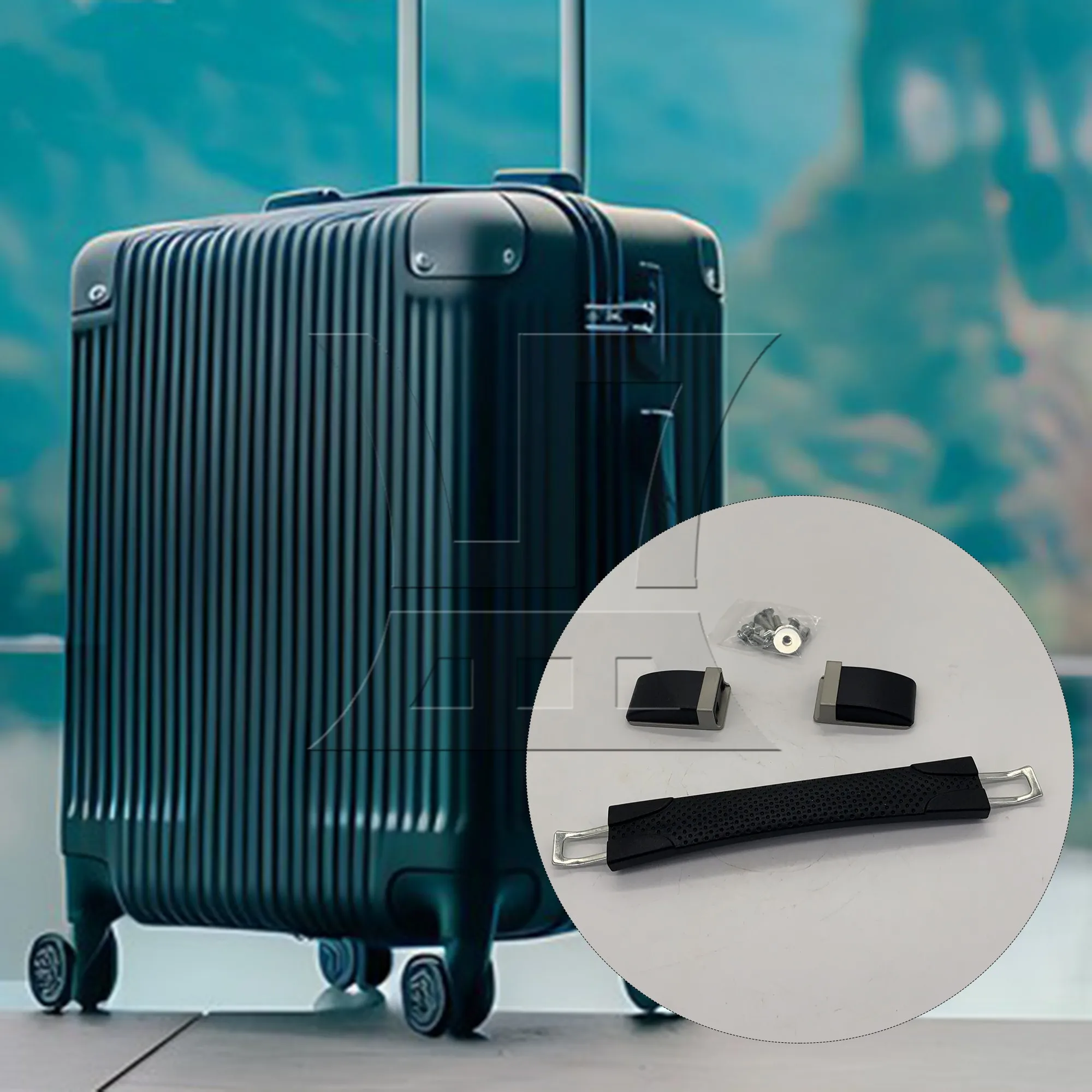 

1 шт. ручка для чемодана 26,5 см 115B серии B120 черная для ручки чемодана ручка подарочной коробки