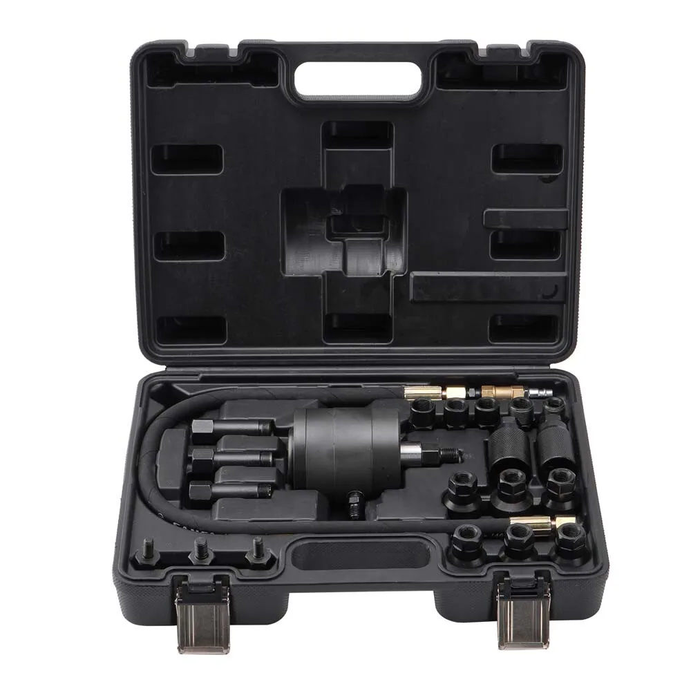 

21Pcs Pneumatic Injector Puller Set 5-8 Bar Air Vibration Diesel Fuel Injector Removal Tool Kit