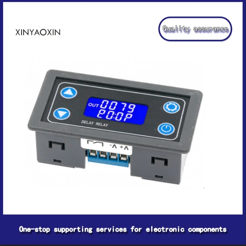XY-WJ01 relay module delay power-off disconnection trigger delay cycle timing circuit switch