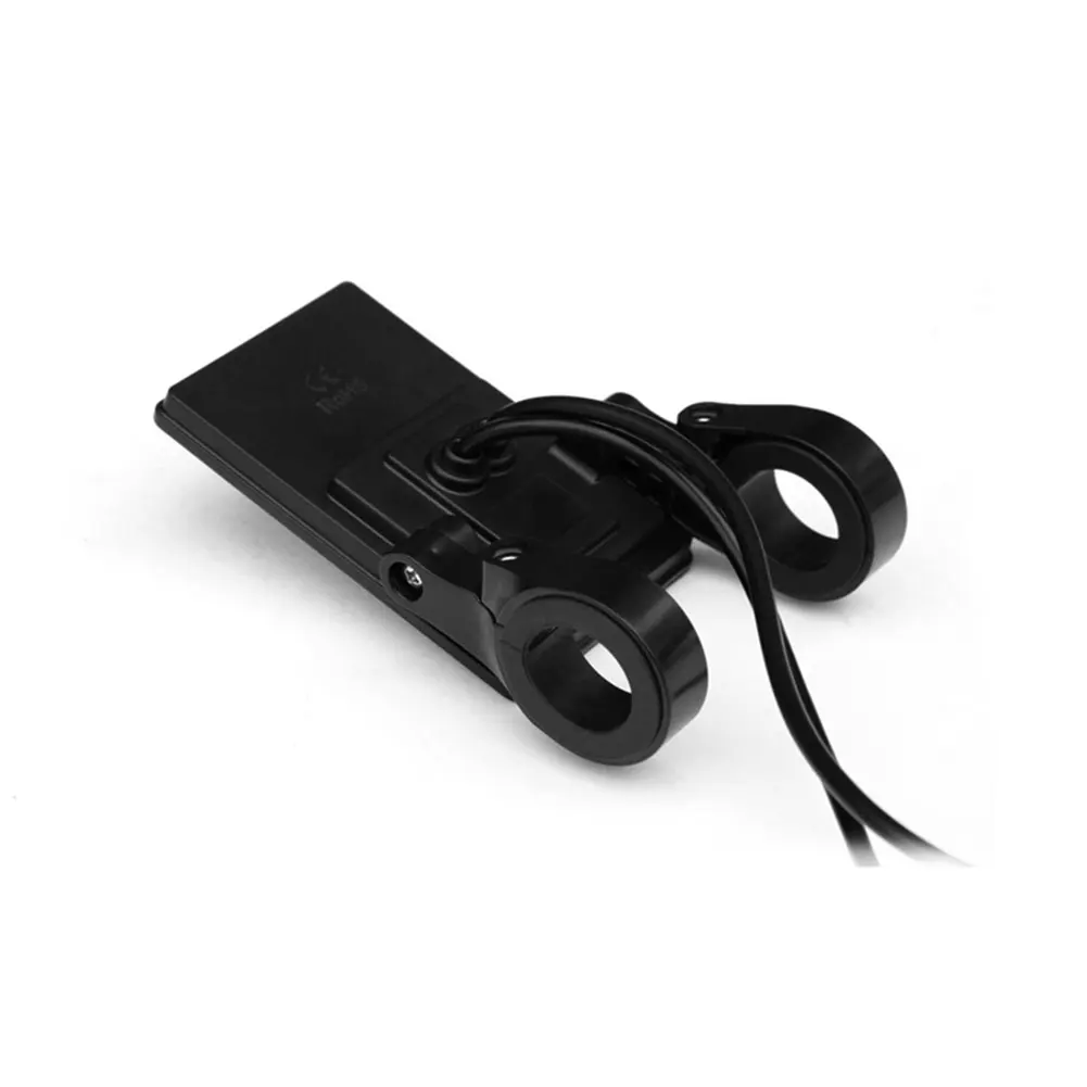 

1 Pcs Mountain Bike Vertical LCD Speed Control ABS Instrument M5 Black Color Screen Instrument Waterproof Connector Accessories