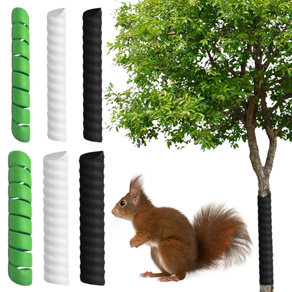 

1/2/4Pcs Plastic Spiral Tree Guard 2 Size Bites Proof Plastic Guards Cover for Saplings Plant Protect Against Rodents Trimmer
