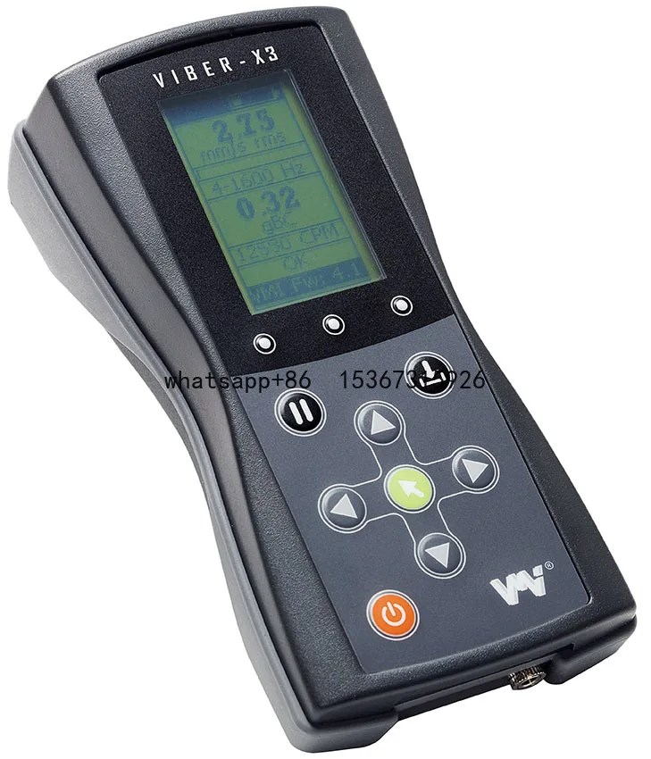 جهاز اختبار الاهتزاز السويدي VMI Viber X3 محرك الاهتزاز خطأ أداة تشخيص الطيف محلل