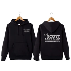 New Stile Vintage Scott Body Shop Pullover Con cappuccino One Tree Hill Meccanico Di Auto Scott Negozio Di corsa Con