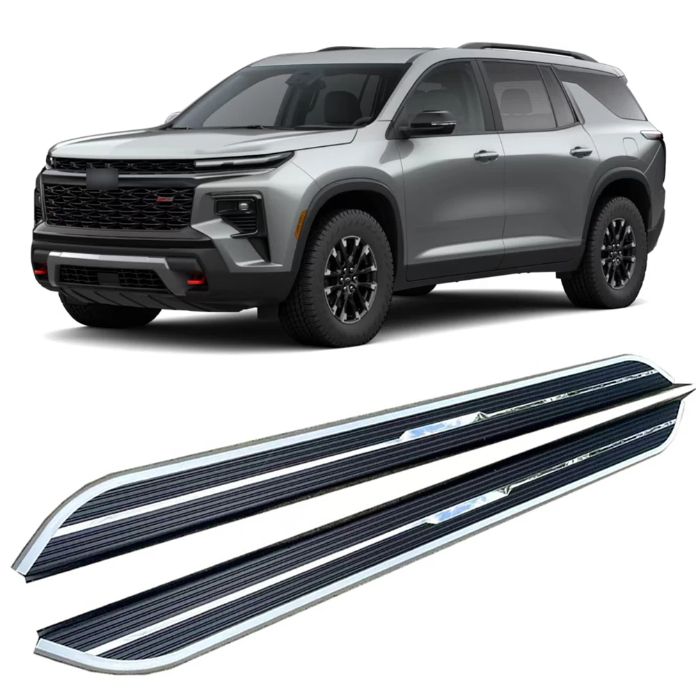 2pcs Running Board for Chevrolet Traverse 2024-2026 Side Step NerfBar pedal accessories (with brackets)