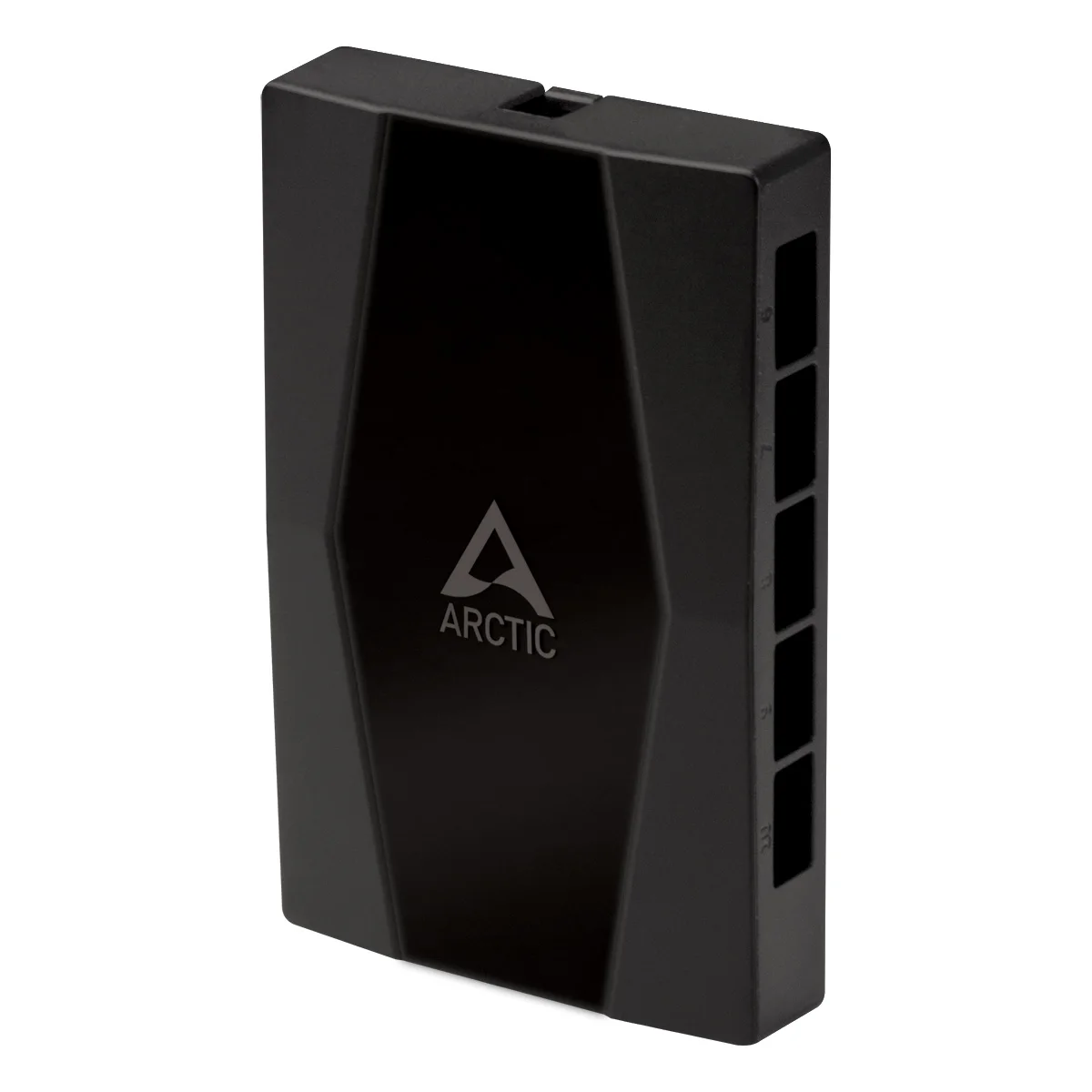 ARCTIC-Case Fan Hub,10 Port PWM Fan Hub With SATA Power Input/Magnetic Design/12V 4Pin PWM Interface/1 to 10 Way
