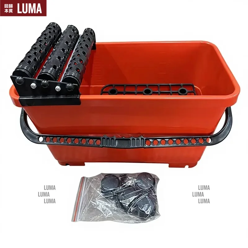 Heavy Duty Large Capacity Tile Cleaning Bucket Industrial Grout Cleaner Plastic Tool Pail