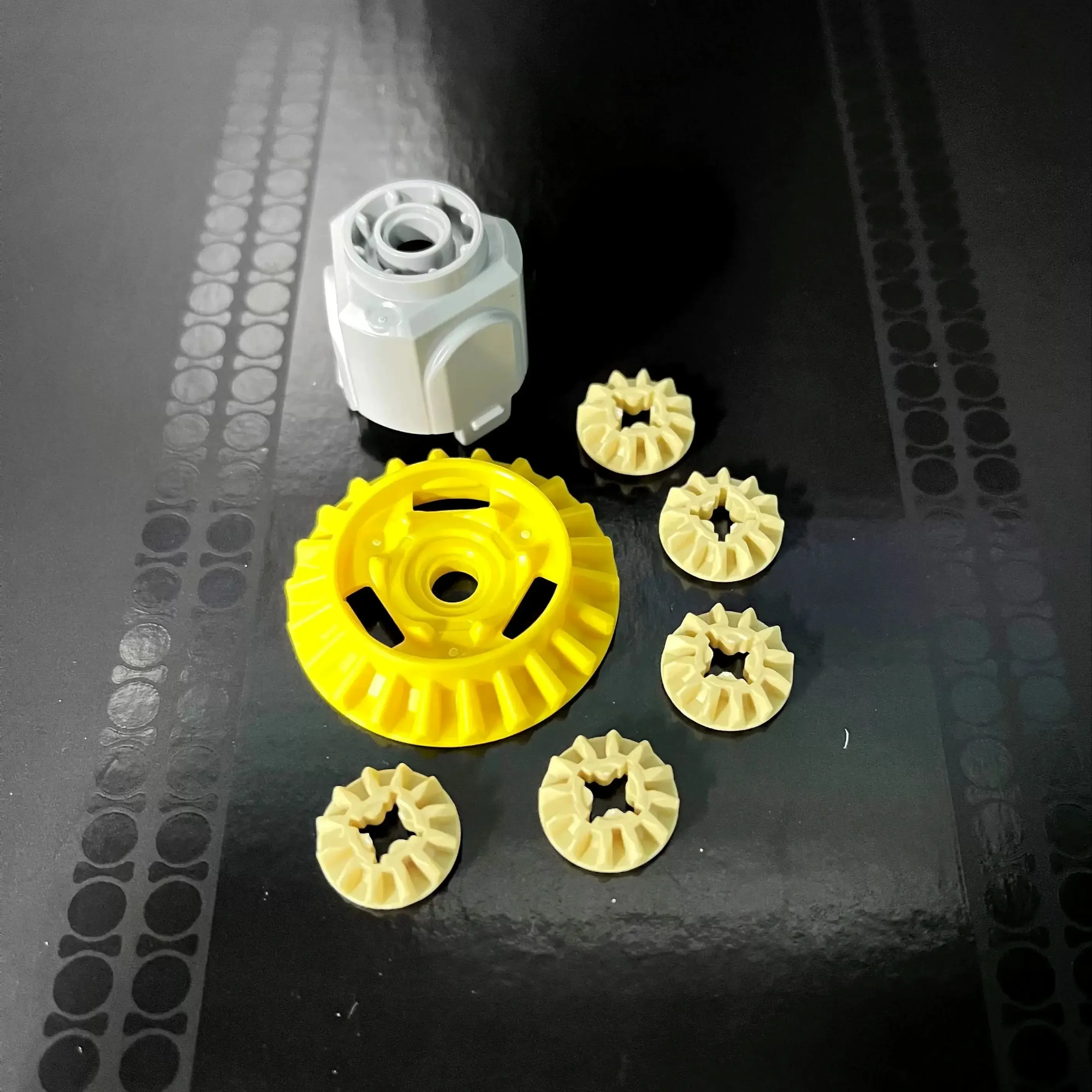 65414 69761 69762 6589 MOC Differential Kit High-Torque Gearbox Parts Technical Building Blocks DIY Bricks For Kids Adults