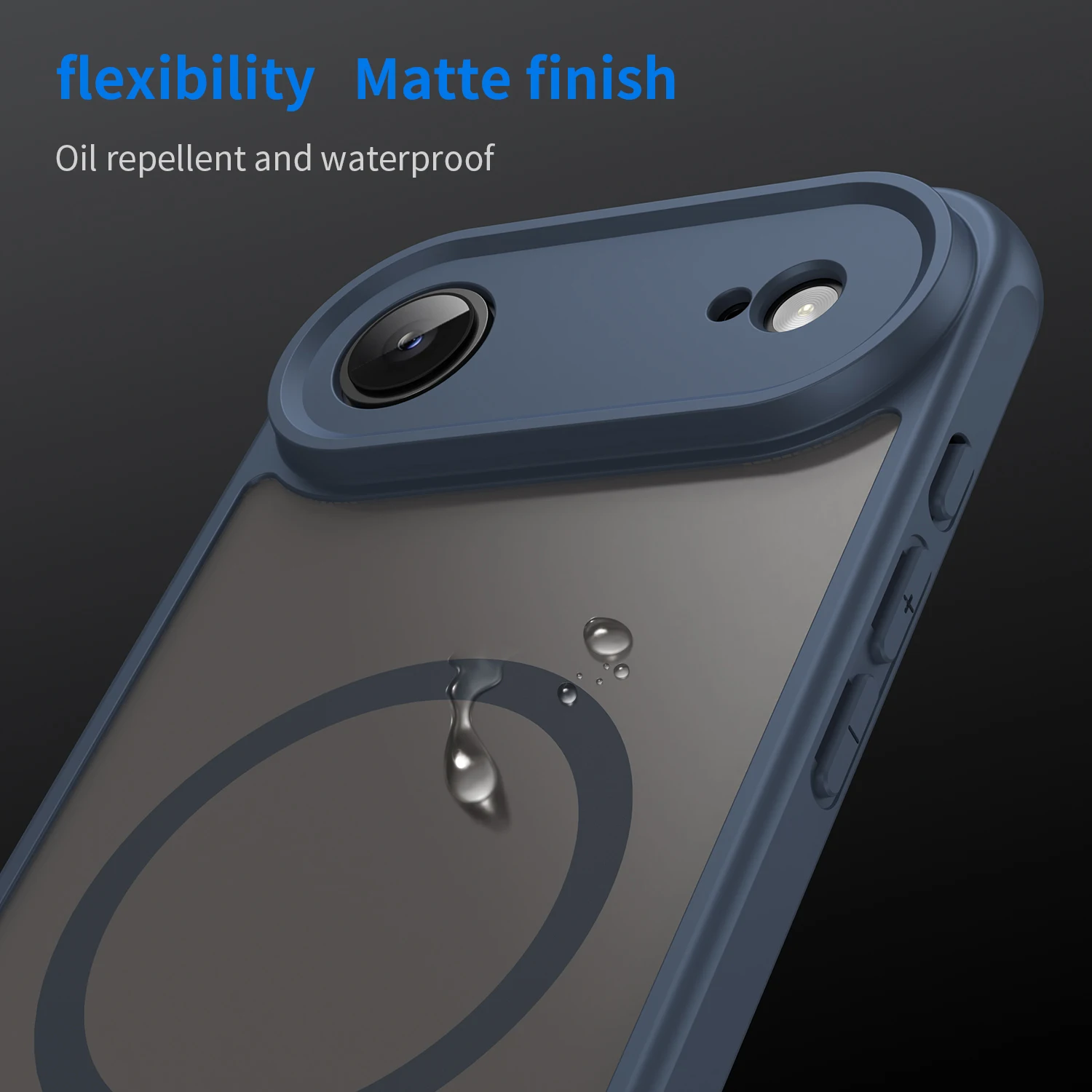 Für iPhone 17 Air Matte Hülle, Kompatibel mit MagSafe Stoßfester Schutz Transparente Abdeckung Für iPhone 17 2025 – Detail 7