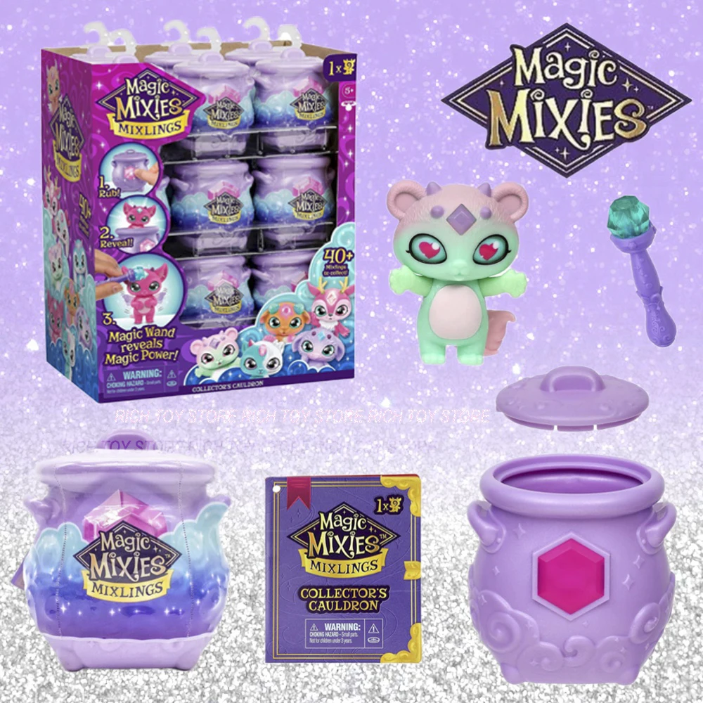 Magic Mixies Mixlings Blindbox Toys Mini Cute Demon Pet Blind Box Figure Muse Misty Pot Magic Kids Gifts